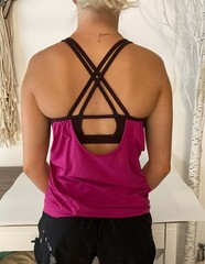 Athleta sports bra tank top xxs