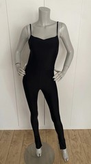 Alo Yoga Airlift Disco Daze Black Jumpsuit Size S
