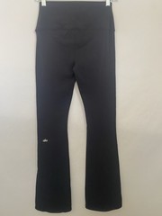 ALO ‘AIRBRUSH HIGH WAIST BOOTCUT LEGGINGS FULL 33″‘ IN BLACK MSRP $128