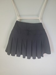 VICTORIA Sport Women’s Pleated Skort Size M Regular Black Pull-On Stretch