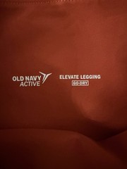 NEW OLD NAVY Active Go-Dry Elevate Leggings Size S Crop Powersoft 4 Way Stretch