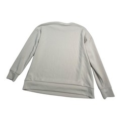 LAZYPANTS Womens Size M Light Beige Crew Neck Long Sleeve Pullover Sweatshirt