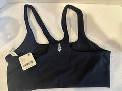 Free People Movement Never Better Square Neck Sports Bra Size S Color Black