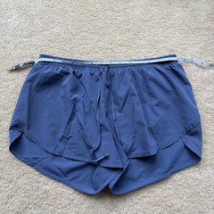 Lot of 2 Old Navy Active Women’s Black & Blue Running Shorts w/ Lining – M – GUC