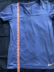 Nike Dri Fit Women’s XS extra small blue polyester Sports Machine Washable