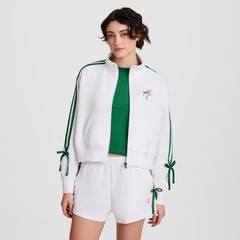 Women’s Champion In the Stands Full Zip Top White Size S