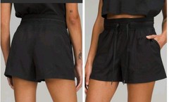 lululemon Dance Studio High-Rise Short 3.5″ Black, Size 6