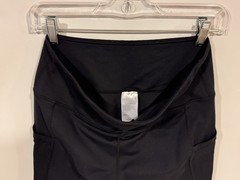 G Gradual Bootcut Yoga Pants 30″ Size L Black 2 Pockets Tummy Control Stretch