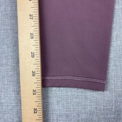 Athleta Leggings Womens M Purple Salutation Stash 7/8 Tight Ankle Pockets Yoga