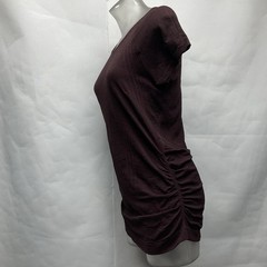 Athleta Speedligth Heather tee Size M 100%nylon Short Sleeves Active Athleisure