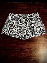 SHEIN Xl Skort Short Zebra Pattern