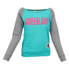 GREEN DAY MUSIC BAND WOMENS PULLOVER NEW MSRP $59.00