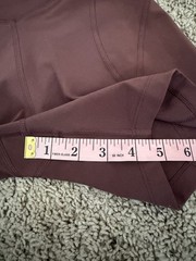 L*Space x Tessa Brooks Carter Crossover Bike Shorts Café Brown Size Small