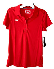 New Balance- Women’s – Sport Polo Fast Wicking – red- Small -New With Tags