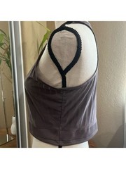 REEBOK CROPPED WORKOUT TANK TOP