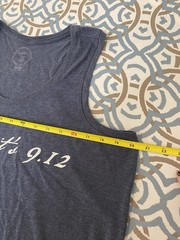 Nine Line Nine 12 United Women’s XL Blue Scoop Neck Sleeveless Tank “9.12”