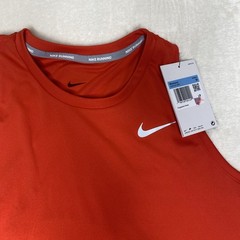 nike miler dri fit tank top women medium light Crimson AJ8102-696 New Running
