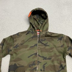 Vixxon Dixxon Hoodie Womens Small Camo Zip Up Sweatshirt Ground Up Customs
