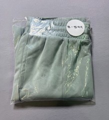 NWT Member’s Mark Sandwash Jogger Pants Women’s Small Sage Green Elastic Waist