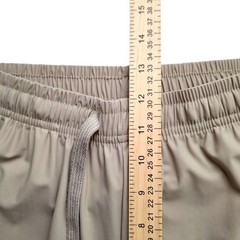Fashion Womens Joggers Active Pants Medium Beige Zip Pockets Stretch Unbranded