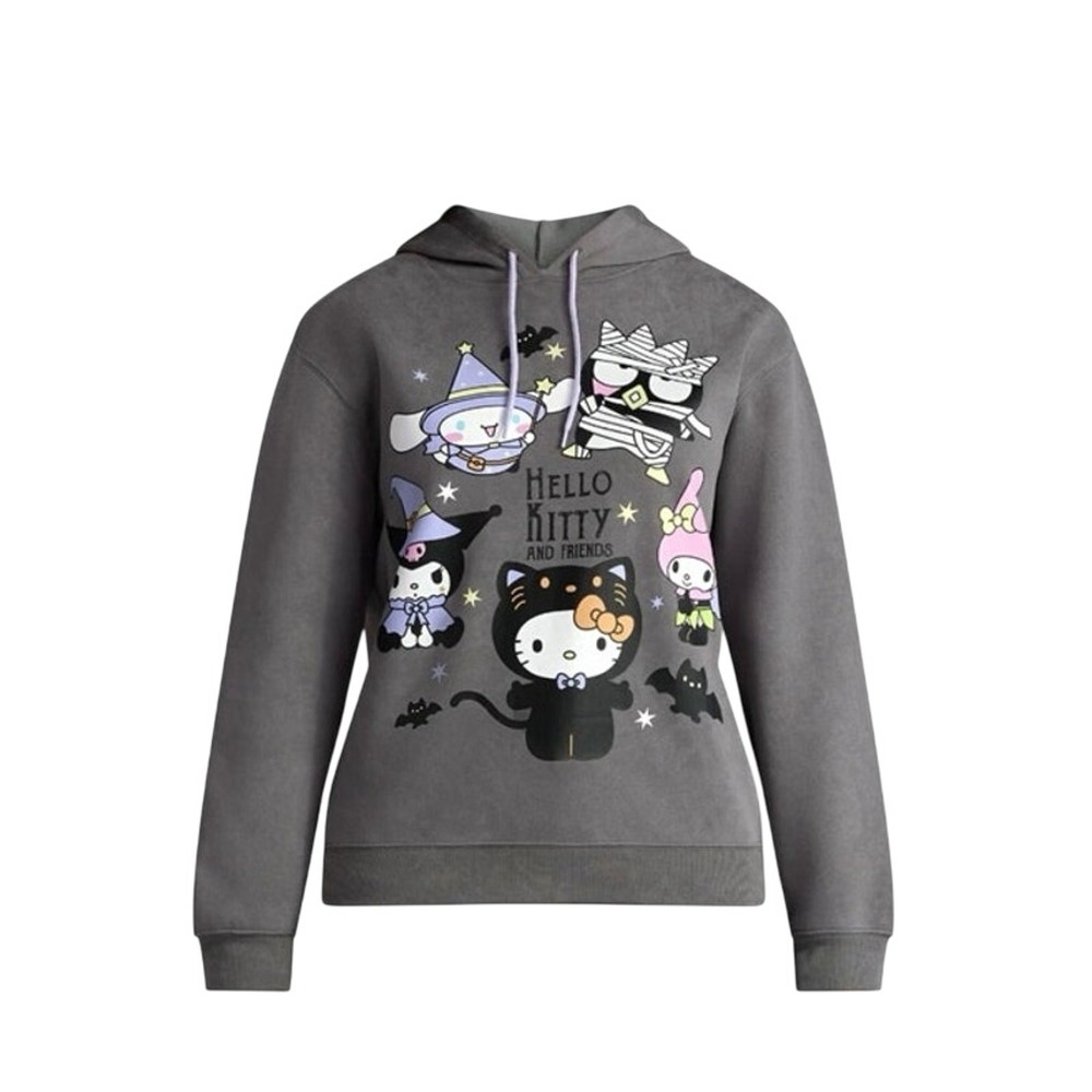 Hello Kitty and Friends Women’s Pullover Hoodie Sweatshirt, Sizes XS 0-2 NEW