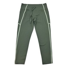 Layer 8 Women’s Drawstring Leggings High Rise Green Size XL Pockets