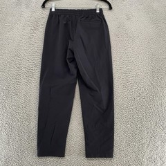 Outdoor Voices Jogger Pants Womens XS Black Woven Ankle Zip Pockets Drawstring