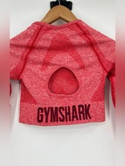 Gymshark matching Seamless workout Set Crop Top Biker Shorts S activewear