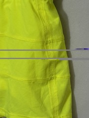 Lululemon Pace Rival Mid Rise Skirt Women’s Size 2 Highlight Yellow Tennis Skort