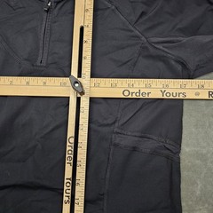 Lululemon 1/4 Zip Pullover Womens 10 Black Long Sleeve Athletic Running Top