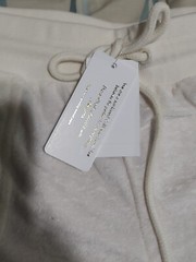 New L*Space Cream Track Pants Womens Small Pink Colorblock Back At It