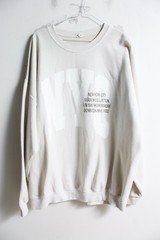 River Island Womens NYC Print Oversized Sweater – Size L Large (i44)