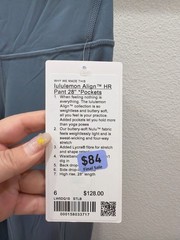 ▪️NWT Size 6 lululemon Align High-Rise Pant 28″ in, ST LB