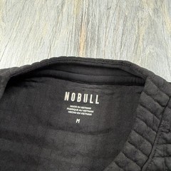 NOBULL Quilted Crew Pullover Womens Medium Training Sweatshirt Sweater NWT