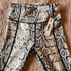 🆕 KYODAN Active Women Leggings High Waist Yoga Pants Snake Print SMALL