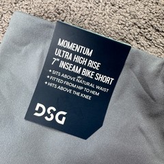NEW DSG Women’s Momentum Ultra High Rise 7″ Bike Shorts 4 Colors XS-XXL
