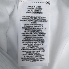 RLX Ralph Lauren Golf & Tennis Interlock Faux-Wrap 17″ Skort White Multi NWT$148