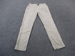 Faherty Joggers Womens LT Beige Linen Active Stretch Casual Outdoor Preppy Run