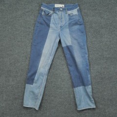Rag & Bone Pants Womens 25 Blue Leggings Jegging Patchwork