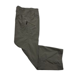 ExOfficio Pants Women 6 Gray Roll Tab 100% Nylon Lightweight Outdoor Gorpcore