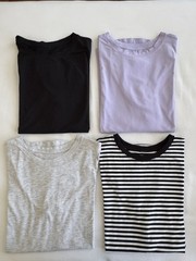 Lot of 4 Lululemon Love Crew Neck T-Shirts Sz 10 in Various Colors – EUC