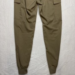 Libin Women’s Cargo joggers Medium Tan Zipper Pockets Drawstring Quick Dry Pants