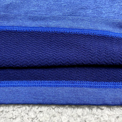 REI Pullover Womens Medium Blue 1/2 Zip Lightweight Stretch Outdoor Sweatshirt