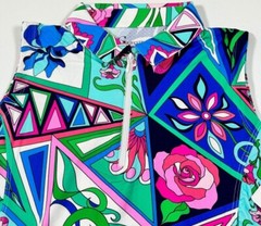 NWT Gottex LifeStyle UPF 1/4 Zip Sleeveless Pullover Geo Print S M L Multi E1