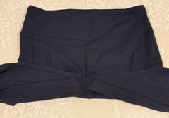 G Gradual Bootcut Yoga Pants 30″ Size L Black 2 Pockets Tummy Control Stretch