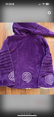 Rare Avant Garde Y2K Bondage Wizard Zip Hoodie Grail Hype S reversible