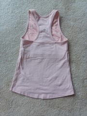 lululemon Pink V-Neck Racerback Tank Top Slim Fit Stretch Yoga Size 4