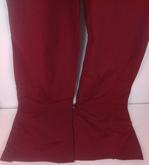 No Boundaries Sparkling Merlot Side Snap Track Pants Size XS(0-2) – New