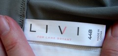 NWOT LIVI for Lane Bryant Underwire Sports Bra Regular & Racerback 188641 44B