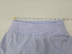 Lululemon Pace Rival Skirt (Tall) *4-way Stretch Golf Pastel Blue W8AADT Size 0